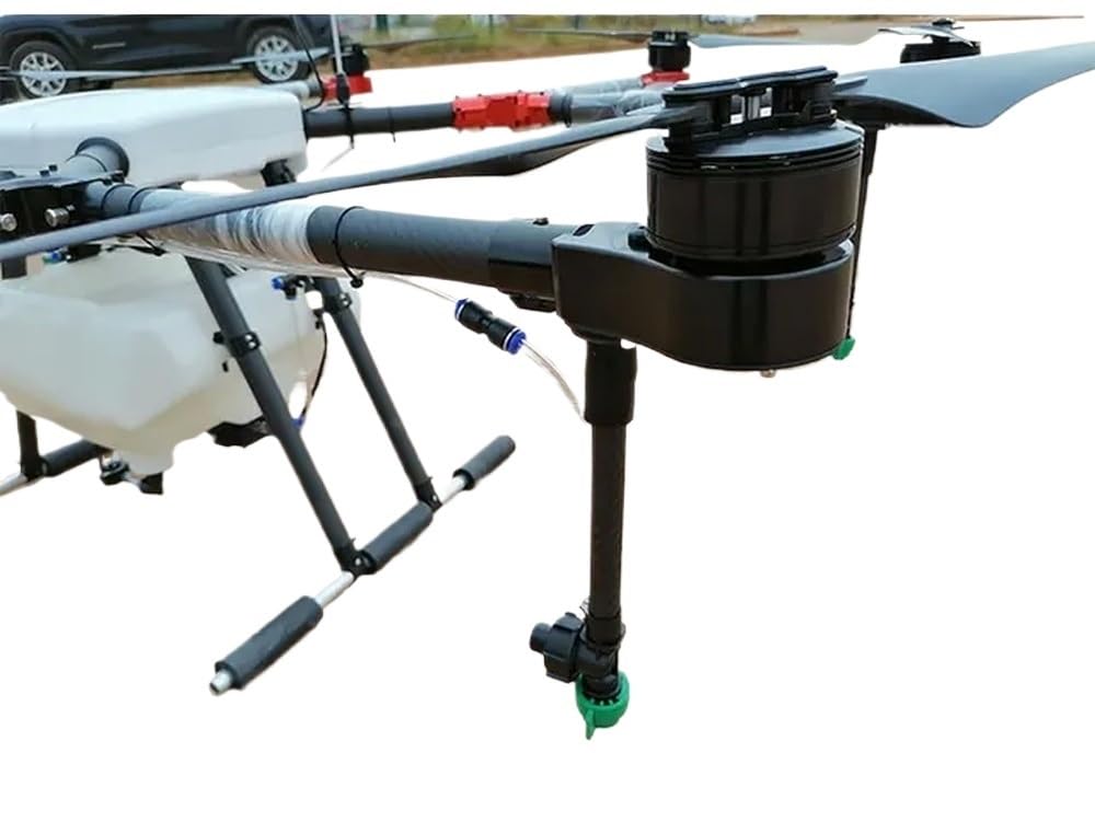 2020 Arrival Agricultural UAV Remote Control Airplane 8-10-Liter Pesticide Spraying Drone Foldable Sealed Enveloping Compatible with Similar Models(Frame and Power Suit)