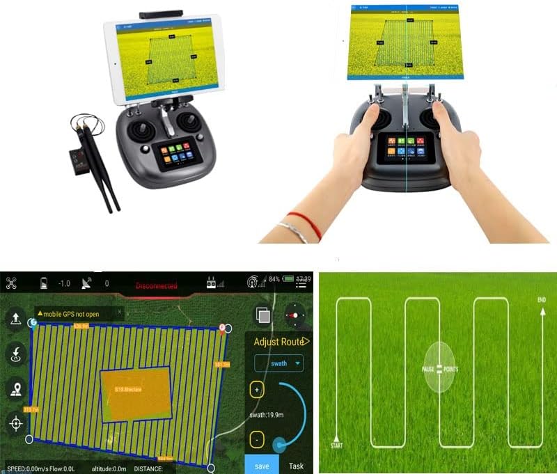 30 liters uav drone crop sprayer with gps for agriculture spraying fumigate
