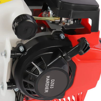 71CC 2-Stroke Gas Powered Earth Auger Post Hole Digger with 4"/6"/8" Drills, 3.13HP Hole Digging Machine Auger Spiral Drill Bit Borer Fence Ground Drill for Garden & Lawn Digging Planting Drilling