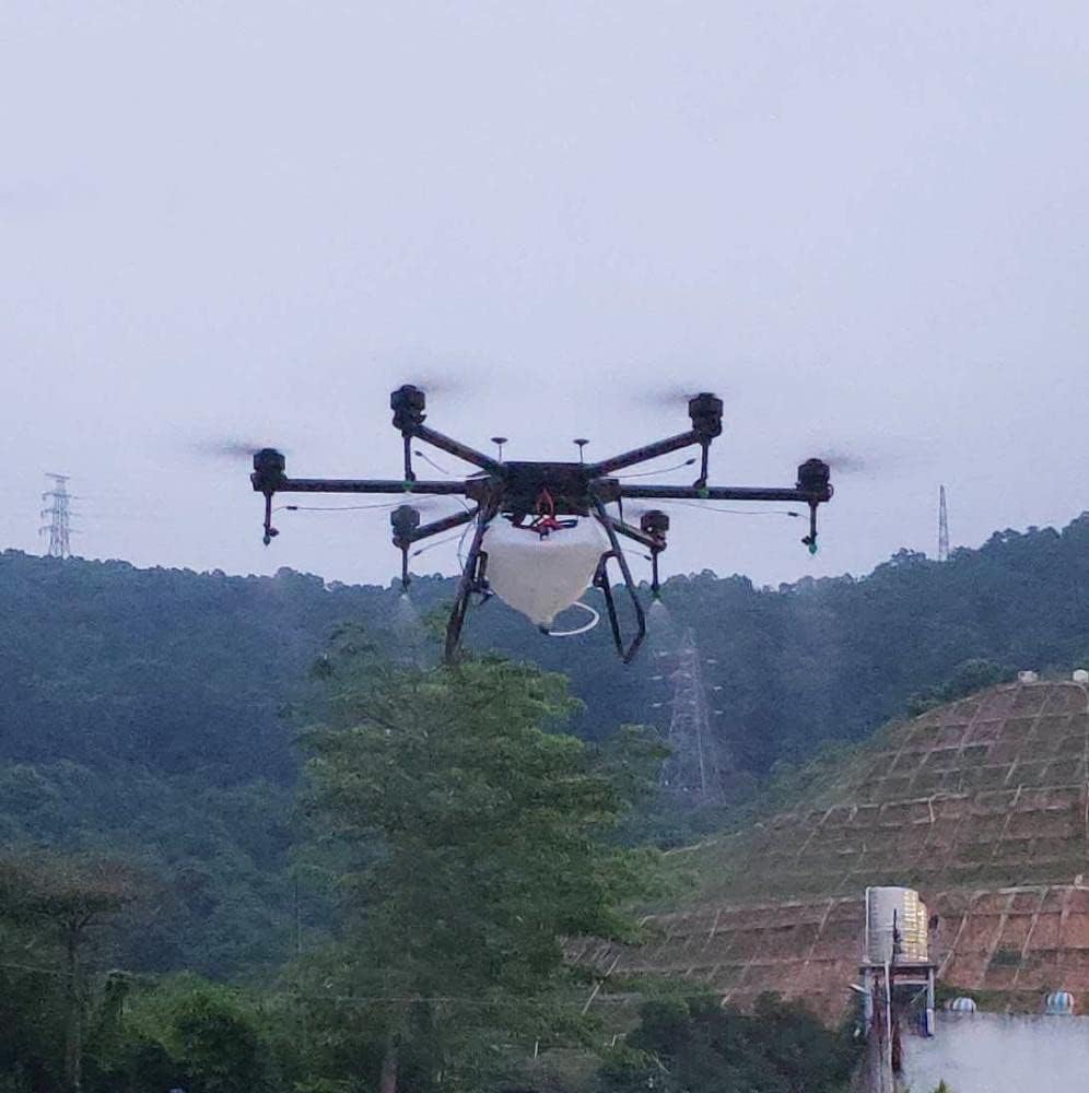 30 liters uav drone crop sprayer with gps for agriculture spraying fumigate