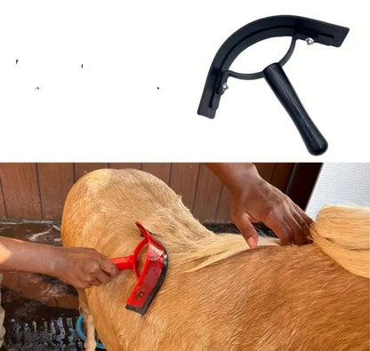 Escrapadora de sudor de caballo