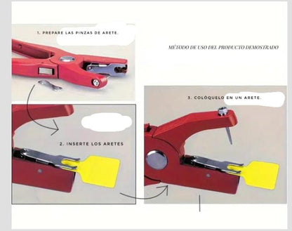 Pinzas para aretes